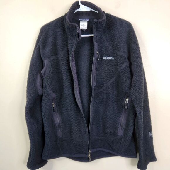 Patagonia Mens Polartec R2 Full Zip 3 Pocket Mock Neck Fleece Small - Picture 2 of 8